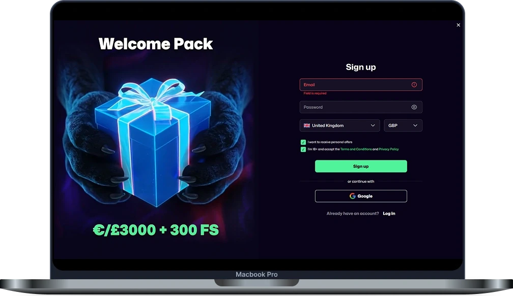 Win Beast Casino Registration Process